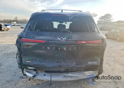 2024 Infiniti Qx60 Sensory z USA, uszkodzony, nr VIN 5N1DL1GS3RC346590